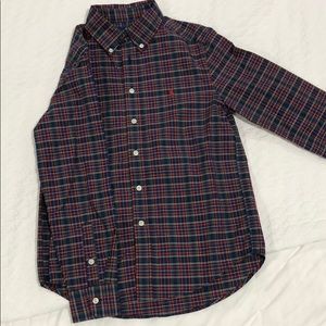 Ralph Lauren boys plaid button down. NWOT